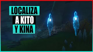 Genshin Impact  Las 5 localizaciones de los fantasmas Kito y Kina [upl. by Ardnu]