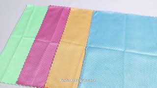 Microfiber Cleaning Cloth Microfibre Towel Car wash [upl. by Atiuqehs]