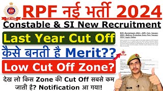 RPF Last Year Cut Off 2024  RPF Constable amp SI Previous Year Cut Off 2018  RPF New Vacancy 2024 [upl. by Ellerret]