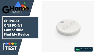 Chipolo One Point le tracker ultime compatible Google Assistant [upl. by Todd374]