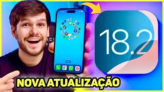 NOVA ATUALIZAÇÃO iOS 182  QUAIS SÃO AS NOVIDADES [upl. by Rehportsirhc148]