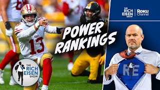 Rich Eisen Reveals His Always Controversial NFL Power Rankings for Week 2  The Rich Eisen Show [upl. by Noelyn656]