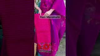 Rani Maraktaibi beetroot color manipuriwedding manipurhandloom [upl. by Gnud660]