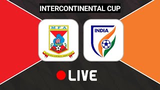 INDIA VS MAURITIUS LIVE STREAMING  INTERCONTINENTAL CUP LIVE  indianfootballclub indialive [upl. by Hanus]