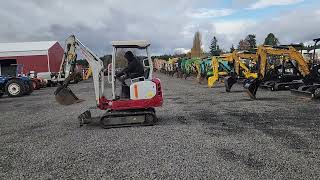 2019 Takeuchi TB216 Hydraulic Excavator 101958 [upl. by Lilithe]