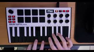 DrDre  The Watcher Akai MPK mini Cover [upl. by Ronal]