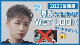 【2023最新💦Wet Look髮型教學】濕髮造型產品怎麼選 Hair gel vs髮蠟vs髮油效果大不同 ｜深入解說高定力光澤濕潤感做法 [upl. by Prager]