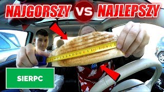 TEST NAJGORSZY VS NAJLEPSZY KEBAB SIERPC [upl. by Anitsud]