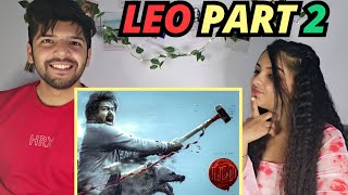 LEO MOVIE POST INTRODUCTION PART 2 REACTION VIDEO  THALAPATHY VIJAY  TRISHA [upl. by Leggett129]