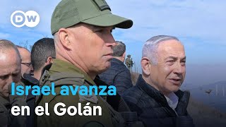 Netanyahu ordena al ejército israelí tomar zona siria de Altos del Golán [upl. by Zipporah147]