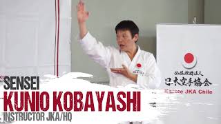 Promo  Gasshuku JKA 2018  Shihan Kunio Kobayashi [upl. by Anidal]