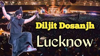 Dil Luminati tour Diljit Dosanjh concert in Lucknow ekana football stadium Lucknow [upl. by Nylcoj]