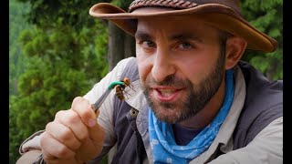 The reaction to Nathaniel quotCoyotequot Peterson of quotBrave Wildernessquot being stung by a murder hornet [upl. by Aicenod]