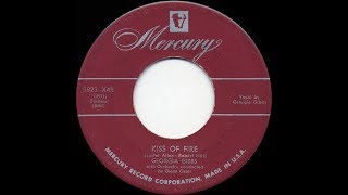 1952 HITS ARCHIVE Kiss Of Fire  Georgia Gibbs her original 1 version [upl. by Lind]