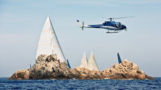 Superyacht UNFURLED  150ft  Sardinia [upl. by Julienne]