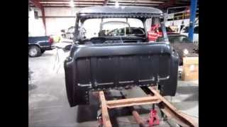 1955 Chevy truck rebuild Big back window conversion Part 2 [upl. by Ogren]