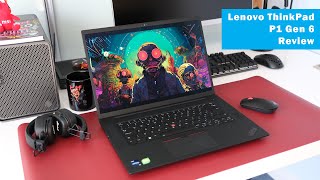 Lenovo ThinkPad P1 Gen 6 Mobile Workstation I713800H 16quot 4K OLED Touch RTX 4060 Review [upl. by Hugues]