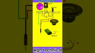 Mini audio amplifier circuit diagram shorts [upl. by Tenaej]