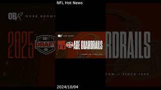 Cleveland Browns 2025 Age Guardrails Draft Board  October Update [upl. by Clareta]