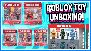 ROBLOX SENT ME A PACKAGE  Roblox Toys Unboxing Blind Boxes  Roblox Toy Figures Opening amp Review [upl. by Ravel305]