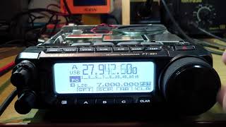 Yaesu FT891 продолжение continuation [upl. by Annahsal92]