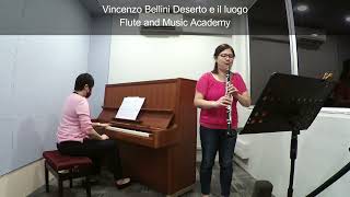 Clarinet ABRSM Grade 5 from 2022 B1 Vincenzo Bellini Deserto e il luogo [upl. by Elayor]