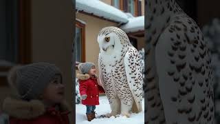 giant owl agt americasgottalent [upl. by Wolram]