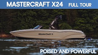 Mastercraft X24 I Full Walkthrough I The Marine Channel [upl. by Haughay]