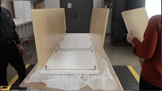 How to Assemble NorthPoint Cabinetry Pantry Cabinet [upl. by Ailegave726]