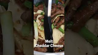 Easy Philly Cheesesteak Sandwich Recipe😋👌 [upl. by Perla]