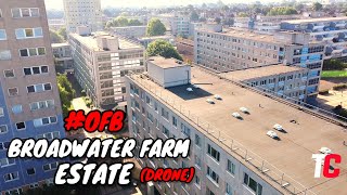 ofb Broadwater Farm Estate  Tottenhams Most Dangerous estate From Birds Eye View Drone Footage [upl. by Trebbor]