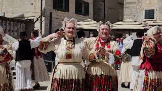 Dubrovnik Croatian folk dancing group [upl. by Oeak]