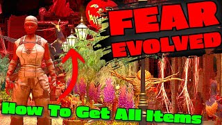 How To Get ALL SKINS ITEMS and CREATURES For FEAR EVOLVED in Ark Survival Ascended [upl. by Ised]