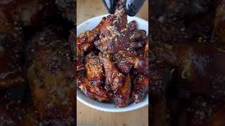 Smoked Lemon Pepper Wings [upl. by Ahsai]