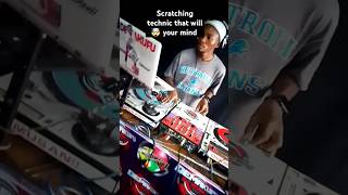 Scratching technic that will 🤯 your mind dj viralvideo djmachine music grauchi [upl. by Frederik97]