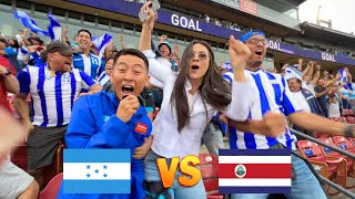 Honduras vs Costa Rica  Mi experiencia en Dallas Texas 🇭🇳🇨🇷 [upl. by Otreblif892]