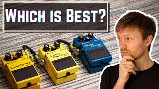 Boss BD2 SD1 or OD3 How To Choose a Boss Overdrive Pedal that is Right For You [upl. by Yenahs]