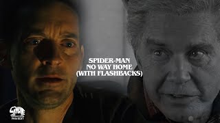 That SpiderMan No Way Home scene with flashbacks Original [upl. by Atikihc]