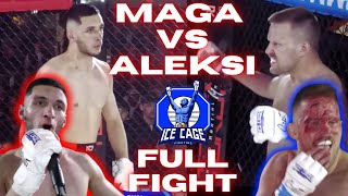 Maga vs Aleksi Nurminen  FULL FIGHT  ICE CAGE 2 [upl. by Remliw]