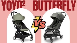 BabyZen YOYO² vs Bugaboo Butterfly  The Ultimate Travel Stroller Comparison  Stroller Review [upl. by Jews]