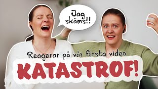 REAGERAR PÅ VÅR FÖRSTA VIDEO [upl. by Baudelaire114]