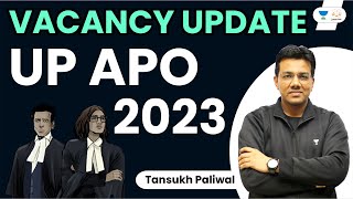 UP APO 2023 Vacancy Update  Law Exams  Tansukh Paliwal  Linking Laws [upl. by Klepac472]