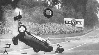 F1  1959 Avus GP  Hans Hermann accident [upl. by Rochus334]