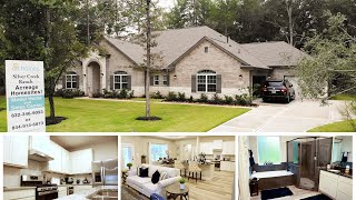 Beautiful Homes on Wooded Homesites  Silver Creek Ranch Near Magnolia TX  DH Homes [upl. by Gennaro]