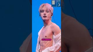 Jiwoong ripped his shirt open during a live performance 😍 kpop shorts zb1 kpopidol [upl. by Dnalevelc]