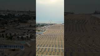 rimini  4k Aerial Journey Over Rimini Captivating Drone Footage of Italys Coastal Gem [upl. by Nale]