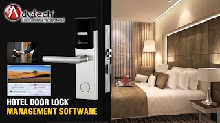 Advtech Hotel Door Lock Management Software ADHL01 Whatsapp Only  9654689898 [upl. by Tom]