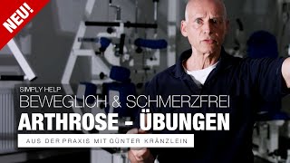 Meine Übungen für Arthrose im Knie Hüfte etc  Mehr Beweglichkeit als vor 30 Jahren [upl. by Lowe470]