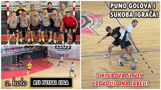 NASTAVLJA SE FANTASTIČNA RSI FUTSAL LIGA PUNO GOLOVA ALI I SUKOBA  RSI FUTSAL LIGA 2 KOLO ⚽ [upl. by Anson]