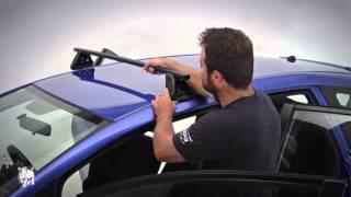 RhinoRack  How to fit Euro 2500 Roof Rack Systems [upl. by Heida]